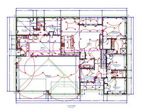 View of home floor plan