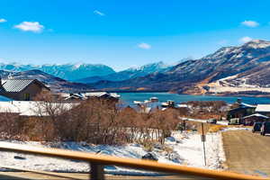 View of mountain background