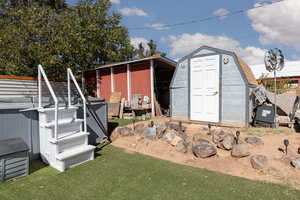 View of shed