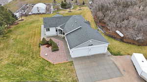 Welcome home to 142 N 10450 E in Huntsville - Rambler home on 5 acres with 30'X40' Cleary building, greenhouse and picnic space