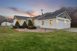 Welcome home to 142 N 10450 E in Huntsville - Rambler home on 5 acres with 30'X40' Cleary building, greenhouse and picnic space