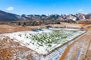 View of mountain backdrop
