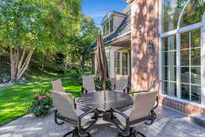 View of patio / terrace with outdoor dining area
