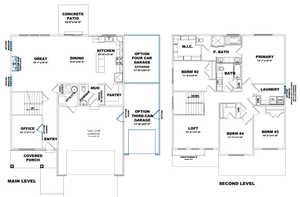 View of home floor plan