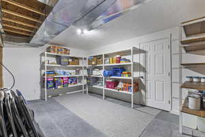 View of storage room