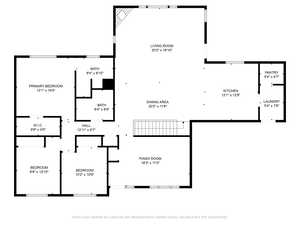 View of floor plan / room layout