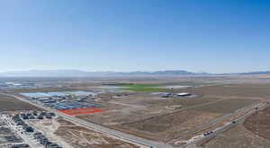 Drone / aerial view of mountains