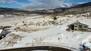 View of mountain backdrop