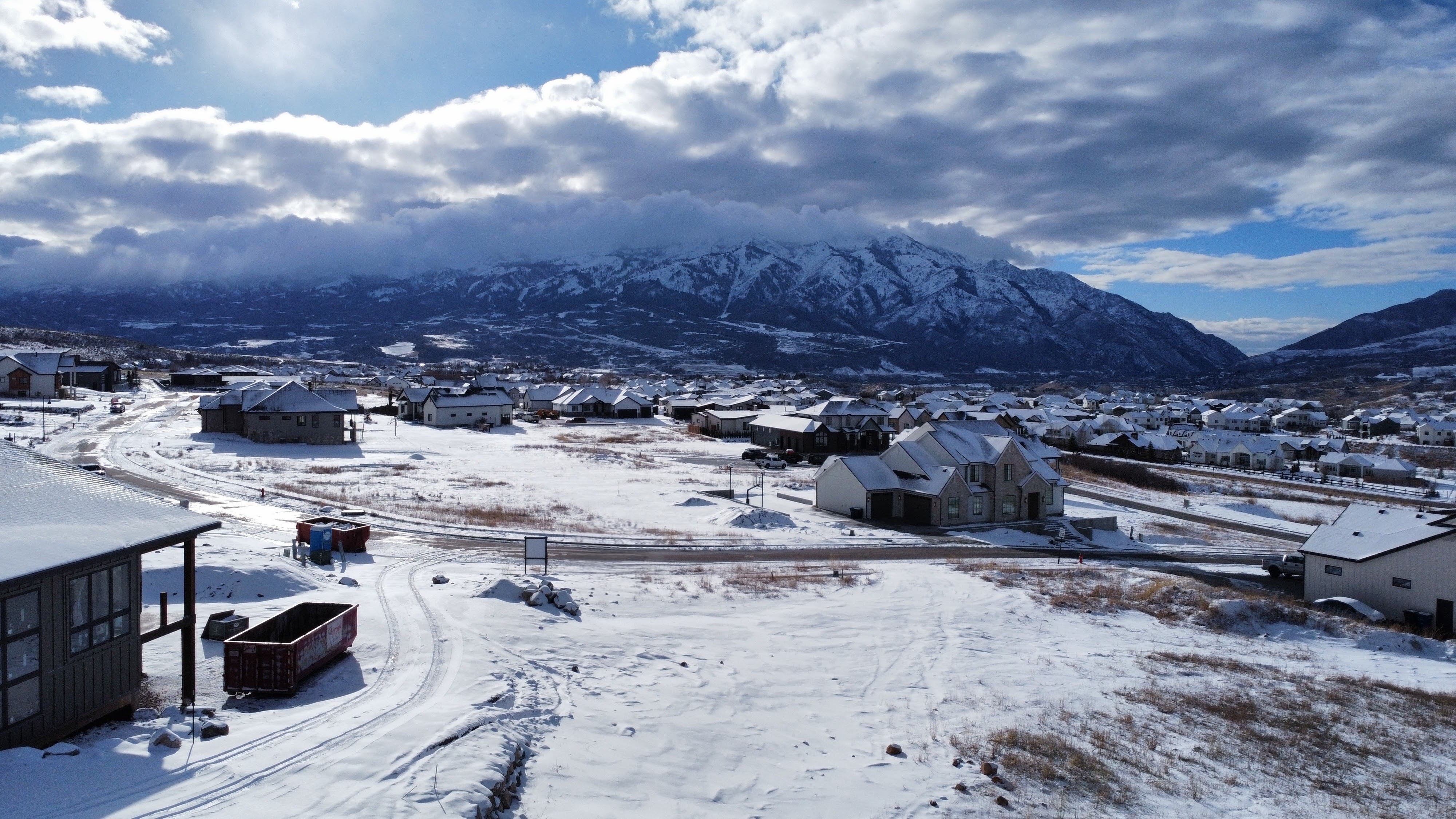 View of mountain backdrop