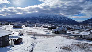View of mountain backdrop