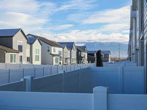 Exterior space with a residential view