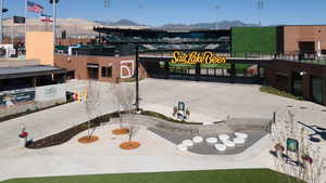 View of community featuring a mountain view