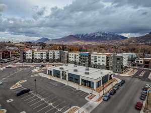 Bird's eye view of mountains