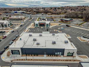 Bird's eye view of mountains