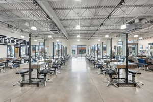 View of exercise room