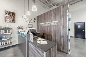 View of welcome area