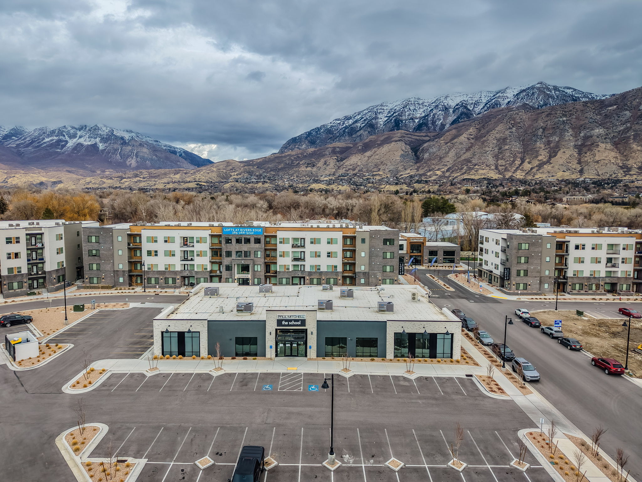 View of mountain backdrop