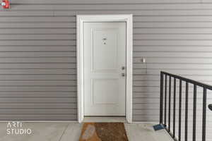 Entrance to property