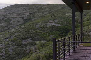 View of mountain backdrop