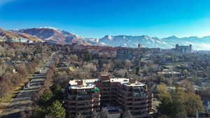 View of property location near the University of Utah
