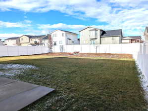 Spacious, Fenced Backyard