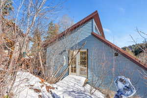 West entrance to ADU