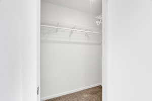 Primary bedroom closet