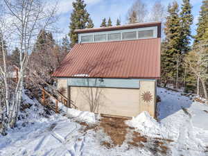 Two car garage with ADU above