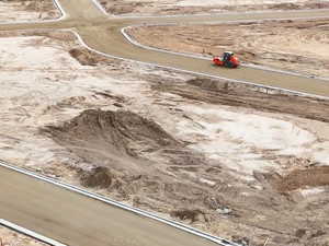 Drone / aerial view of mountains