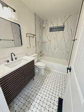 Melt away in this custom Bathroom