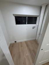 an actual laundry room, no more  piles of dirty close in the open for all to see