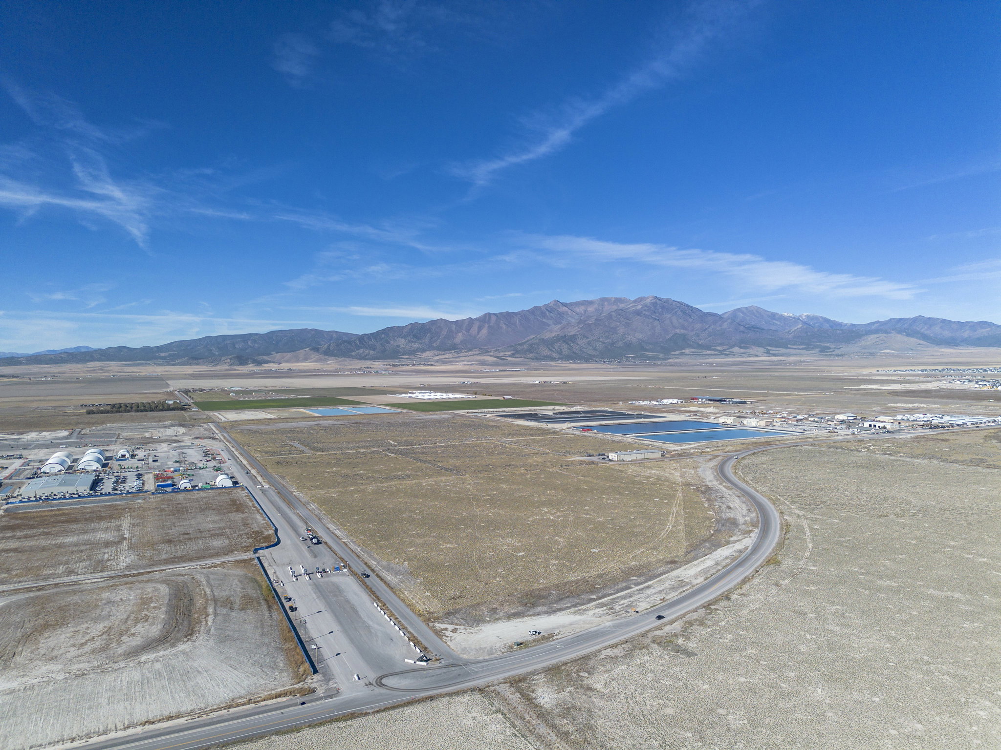 View of mountain background