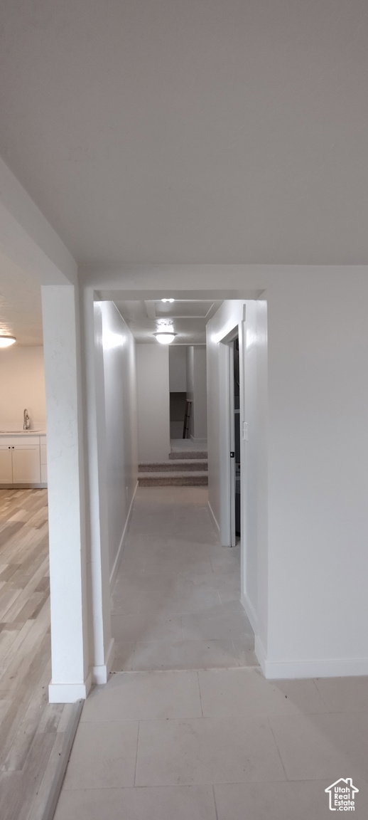 Hall with stairs