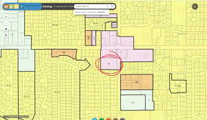 Map / location of property area