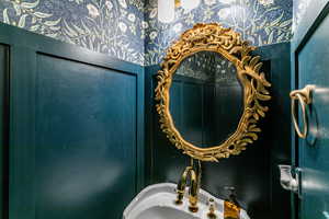 Bathroom featuring a sink