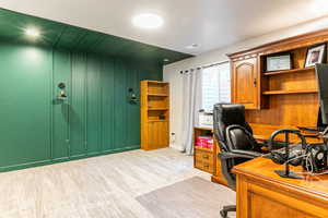 View of office space