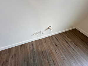 Detailed view of wood finished floors