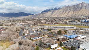 Aerial view of mountains