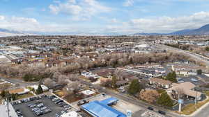 Aerial view of mountains