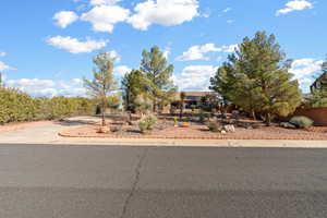 View of obstructed view of property
