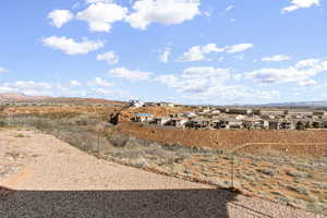 View of yard with a residential view