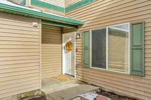 Entrance to property