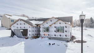 View of property under construction