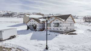 View of snowy exterior