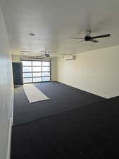 Garage with baseboards