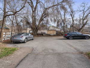 View of property's off street parking, 6 spaces