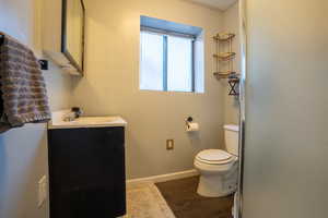 3/4 bath downstairs