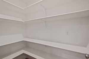 View of storage area