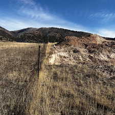 Property line with existing development butting to it.