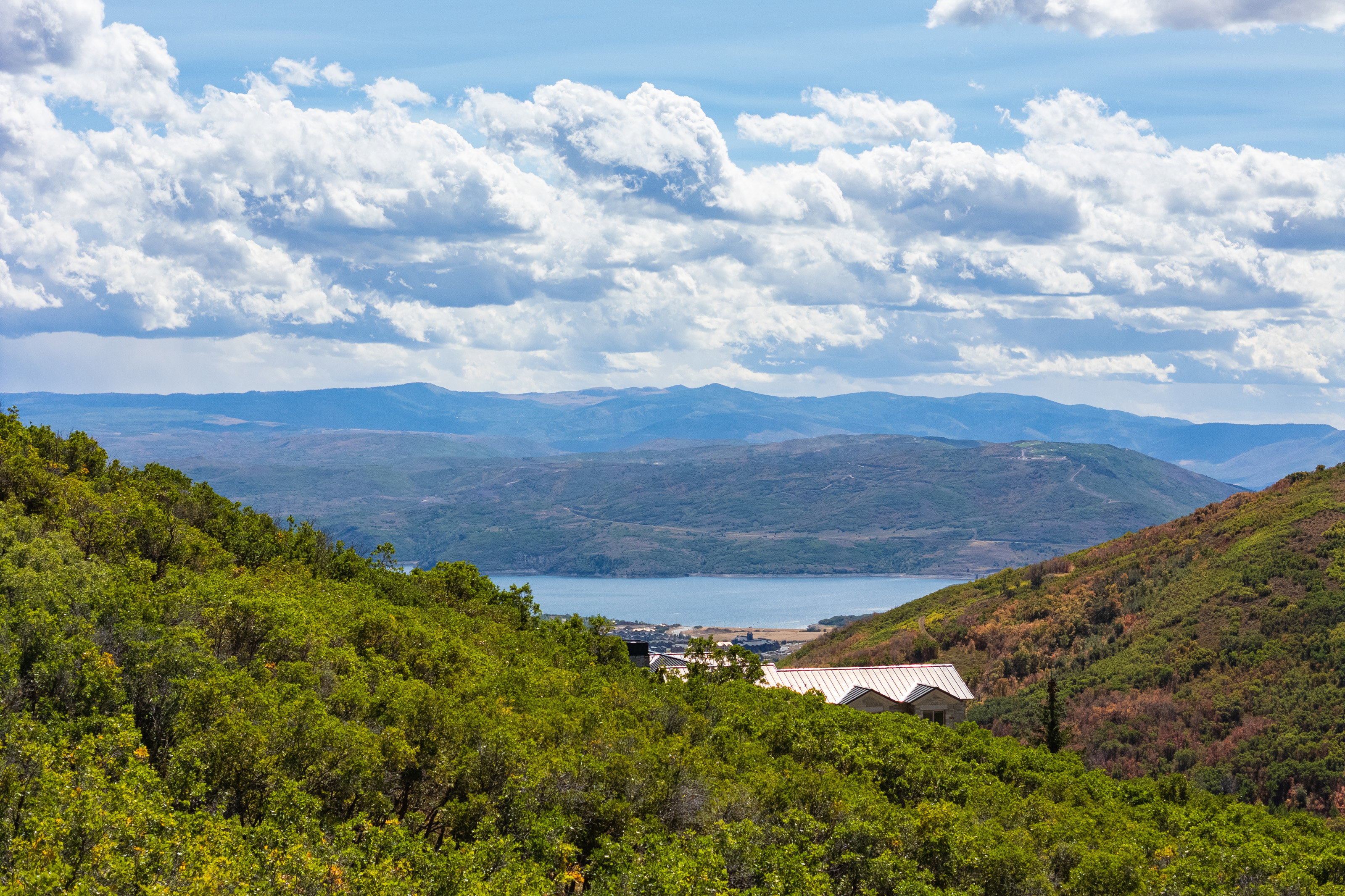 View of mountain backdrop